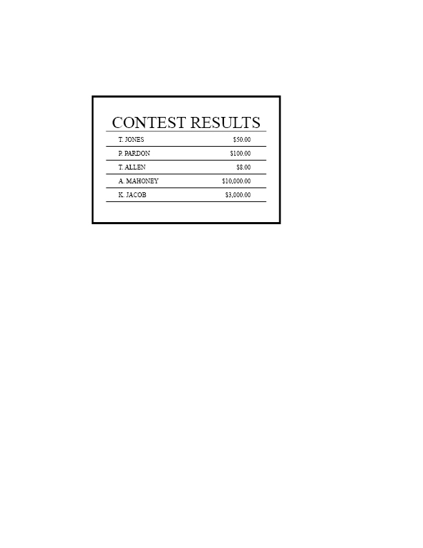 Project Builder 9-2: Contest Rules